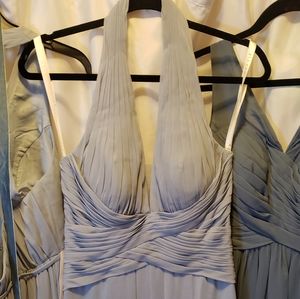 Azazie Dusty Blue Dress